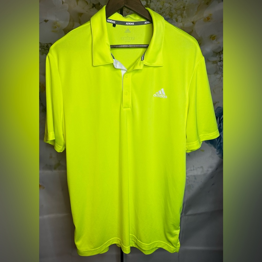 Adidas Mens Large short sleeve polo shirt ‌‌NWOT
